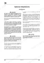 jcb-tm310-tm310s-tm310wm-wheeled-loader-operator-manual-9811-1570-attachments-167.webp JCB TM310, TM310S, TM310WM optional attachments introduction, safety warnings, and installation guidelines.