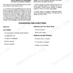 John Deere 2750 electrical system troubleshooting guide for battery malfunctions, low output, and charging issues.