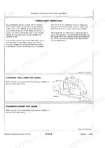 John Deere 3150 predelivery inspection guide and fuel system leak check diagram with fuel line routing illustration.