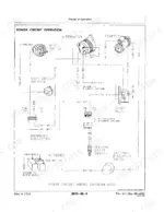 john-deere-400g-crawler-bulldozer-technical-manual-tm-1411-wiring-106.webp John Deere 400G power circuit wiring diagram showing alternator, starter, key switch, start relay, and battery connections.