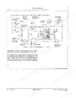 john-deere-400g-crawler-bulldozer-technical-manual-tm-1411-wiring-107.webp John Deere 400G power circuit schematic showing key switch, starter relay, alternator, and battery disconnect switch wiring.