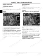 john-deere-7g18-commercial-walk-behind-mower-technical-manual-tm2220-procedures-36.webp John Deere 7G18 engine throttle cable and choke adjustment procedures with component diagrams and step-by-step instructions.