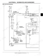 john-deere-7h17-7h19-commercial-walk-behind-mowers-technical-manual-tm2133-wiring-77.webp John Deere 7H17, 7H19 main electrical schematic showing key switch, hourmeter, magneto ignition coils, and interlock module.