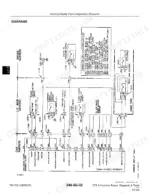 john-deere-cts-ii-combine-technical-manual-tm1752-wiring-332.webp John Deere CTS II wiring diagram for warning display panel, showing harness connectors, sensors, and power distribution.