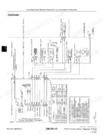 john-deere-cts-ii-combine-technical-manual-tm1752-wiring-346.webp John Deere CTS II wiring diagram for Low Shaft Speed Monitor diagnostics, including sensor connections and alarm setpoint table.