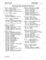 john-deere-jd855-technical-manual-general-information-9.webp John Deere JD855 crawler loader section and group contents of the technical manual