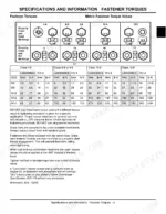 john-deere-x110-x120-x140-tractor-technical-manual-tm2373-torque-13.webp John Deere X110, X120, X140 metric fastener torque specifications table showing bolt and nut property class markings.