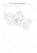 kawasaki-70z-v-wheel-loader-parts-catalog-93308-00144-drivetrain-parts-158.webp Kawasaki 70Z V torque converter and transmission exploded view diagram showing housing, valves, springs, and fasteners.