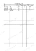 kawasaki-70z-v-wheel-loader-parts-catalog-93308-00144-parts-list-53.webp Kawasaki 70Z V parts list for Front Chassis Group, including part numbers for chassis, boss, fender, and flanged bolt components.