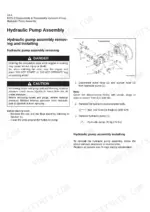 kawasaki-80zv-2-shop-manual-disassembly-reassembly-hydraulic-group-751.webp Kawasaki 80ZV-2 wheel loader hydraulic pump assembly removal with retainer bolt torque
