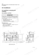 kawasaki-80zv-2-shop-manual-disassembly-reassembly-operator-station-group-863.webp Kawasaki 80ZV-2 wheel loader air conditioner unit removal from the operator station