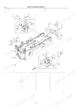 kawasaki-85z5-wheel-loader-parts-catalog-93311-00323-chassis-parts-60.webp Kawasaki 85Z5 exploded view diagram of the rear chassis group, showing frame, mounting brackets, and hardware components.