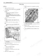 kawasaki-95z7-115z7-isuzu-6wg1-engine-shop-manual-electrical-957.webp Kawasaki 95Z7, 115Z7 Isuzu 6WG1 wheel loader glow plug removal steps, electrical section