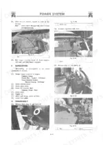 kawasaki-kss70-kss80z-super-shovel-shop-manual-s0701-5-procedures-66.webp Kawasaki KSS70, KSS80Z power system manual: torque converter removal, remounting procedures, and component disassembly steps.