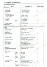kawasaki-kvf650-series-all-terrain-vehicle-service-manual-99924-1261-04-specs-16.webp Kawasaki KVF650 Prairie 650 4x4 general specifications table.