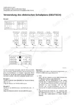 kcm-115zv-2-wheel-loader-shop-manual-93216-00462-wiring-313.webp Kawasaki 115ZV-2 electrical wiring diagram showing relay terminal addressing, connector pinouts, and German language instructions.