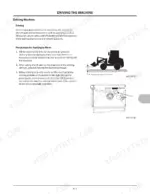 Kawasaki 30ZV-2, 40ZV-2A, 42ZV-2 driving machine procedures, bucket height diagram, and loader control lever lock operation.