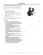 kcm-60z7-wheel-loader-operator-manual-93106-00170-maintenance-212.webp Kawasaki 60Z7 maintenance manual page detailing daily inspection procedures and important fuel, lubricant, and parts guidelines.