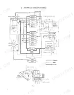 Kobelco K903-II hydraulic circuit diagram showing pumps, control valves, motors, cylinders, and oil flow paths.