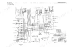 kobelco-sk024-sk027-sk032-hydraulic-excavator-shop-manual-s5ro0002e-na-wiring-138.webp Kobelco SK024, SK027, SK032 electrical wiring diagram showing instrument panel, starter switch, relays, and wire color chart.