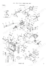 kobelco-sk045-2-hydraulic-excavator-parts-catalog-s4py1008-engine-parts-144.webp Kobelco SK045-2 exploded view of the power plant assembly, showing engine, radiator, air cleaner, and exhaust components.