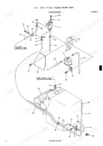 kobelco-sk045-2-hydraulic-excavator-parts-catalog-s4py1008-engine-parts-145.webp Kobelco SK045-2 power plant assembly exploded view showing fuel lines, injection pump, and nozzle return tube components.