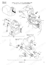 kobelco-sk115sr-1e-sk115srl-1e-hydraulic-excavator-parts-catalog-s3yv00005ze07-hydraulic-parts-116.webp Kobelco SK115SR-1E, SK115SRL-1E exploded view of upper hydraulic suction and delivery lines, pump, and control valve components.