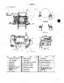 Kobelco SK150LC III power plant diagram and parts list showing engine components, hydraulic pump, and radiator assembly.