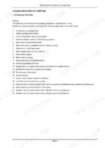 kobelco-sk260-9-sk295-9-hydraulic-excavator-service-manual-84531464-troubleshooting-531.webp Kobelco SK260-9, SK295-9 hydraulic system troubleshooting by symptom list, covering 22 common excavator operational issues.