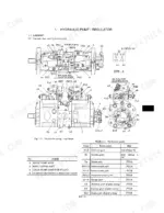 kobelco-sk290lc-sk330lc-service-manual-components-411.webp Kobelco SK290LC, SK330LC hydraulic excavator hydraulic pump regulator outside view with hydraulic port identification