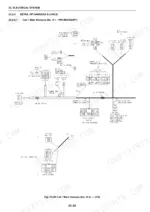 kobelco-sk50sr-5-hydraulic-excavator-shop-manual-s5pj0028e01-wiring-139.webp Kobelco SK50SR-5, SK50SR-C electrical system wiring diagram for the main harness, showing connectors, relays, and cable splices.