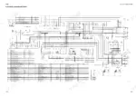 komatsu-ck35-1-compact-track-loader-shop-manual-cebm017500-wiring-303.webp Komatsu CK35-1 optional electrical wiring diagram showing relays, control panel, and component connection tables.