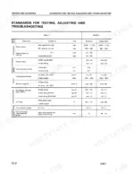 komatsu-d68e-1-d68p-1-bulldozer-shop-manual-sebmu1440102-specs-30.webp Komatsu D68E-1, D68P-1 engine 6D125-1 testing and adjusting standards table for performance, intake, exhaust, and lubrication.