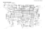 Komatsu FD100-8, FD115-8, FD135-8, FD150E-8, FD160E-8, EX50 electrical circuit diagram for hydraulic drum brake and auto transmission