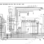Komatsu FG40ZTU-10, FG40TU-10, FG45TU-10, FG50ATU-10, FD40ZTU-10, FD40TU-10, FD45TU-10, FD50ATU-10, FG40TU/45TU/50ATU-10, FD40TU/45TU/50ATU-10 CX50 electrical wiring diagram for TB45 dual fuel engine.