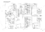 Komatsu PC100-5, PC120-5 hydraulic circuit diagram showing main pumps, control valves, and travel motors.