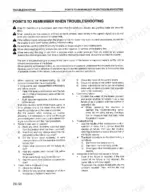 komatsu-pc150-6k-pc150lc-6k-hydraulic-excavator-shop-manual-cebm001601-troubleshooting-232.webp Komatsu PC150-6K, PC150LC-6K troubleshooting manual page detailing safety precautions and systematic diagnostic procedures.