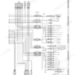 Komatsu PC160LC-7 electrical circuit diagram for governor, pump controller, PPC lock, and backup alarm systems.