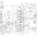 Komatsu PC228US-2, PC228USLC-1, PC228USLC-2 hydraulic circuit diagram showing control valves, pump, and cylinder connections.