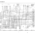 Komatsu PC228US-3, PC228USLC-3 electrical circuit diagram 1/5 showing governor pump controller and console wiring connections.