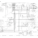 Komatsu PC45MR-3, PC55MR-3 electrical circuit diagram showing fuse box connections, console switches, and relay wiring.