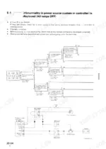komatsu-pc60-6-pc60l-6-pc90-1-hydraulic-excavator-shop-manual-sebm02010607-troubleshooting-210.webp Komatsu PC60-6, PC60L-6, PC90-1 troubleshooting flowchart for power source system abnormality and controller lamp failure.