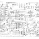 Komatsu PC60-6, PC60L-6, PC90-1 electrical circuit diagram showing system controller, engine throttle controller, and connectors.