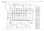 komatsu-pc80mr-3-hydraulic-excavator-shop-manual-webm008601-wiring-299.webp Komatsu PC80MR-3 electrical wiring diagram showing engine, monitor, and cabin harness connections with component index table.