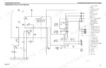 komatsu-wa450-3-wa450-3mc-wheel-loader-shop-manual-cebm003602-hydraulic-50.webp Komatsu WA450-3, WA450-3MC transmission hydraulic circuit diagram with numbered component legend and flow schematic.