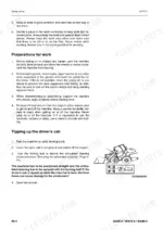 komatsu-wa65-5-wa70-5-wa80-5-wheel-loader-shop-manual-vebm250100-procedures-6.webp Komatsu WA65-5, WA70-5, WA80-5 safety procedures for workshop preparation and tipping up the driver's cab.