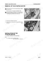 komatsu-wb140-2-wb150-2-backhoe-loader-shop-manual-webm001102-procedures-182.webp Komatsu WB140-2, WB150-2 starting motor removal and installation procedure with torque specs and component photos.