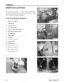 Komatsu WB146-5, WB146PS-5 operator manual page showing joystick and cab control identification diagrams.