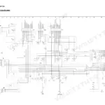 Komatsu WH609-1, WH613-1, WH713-1, WH714-1, WH714H-1, WH716-1 electrical diagram of the fuse center and relay unit wiring.