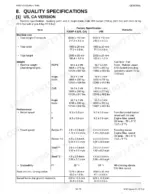 kubota-kx057-4-u55-u55-4-excavator-service-manual-ry911-20510-specs-43.webp Kubota KX057-4, U55-4 quality specifications table showing machine size, weight, and performance data.